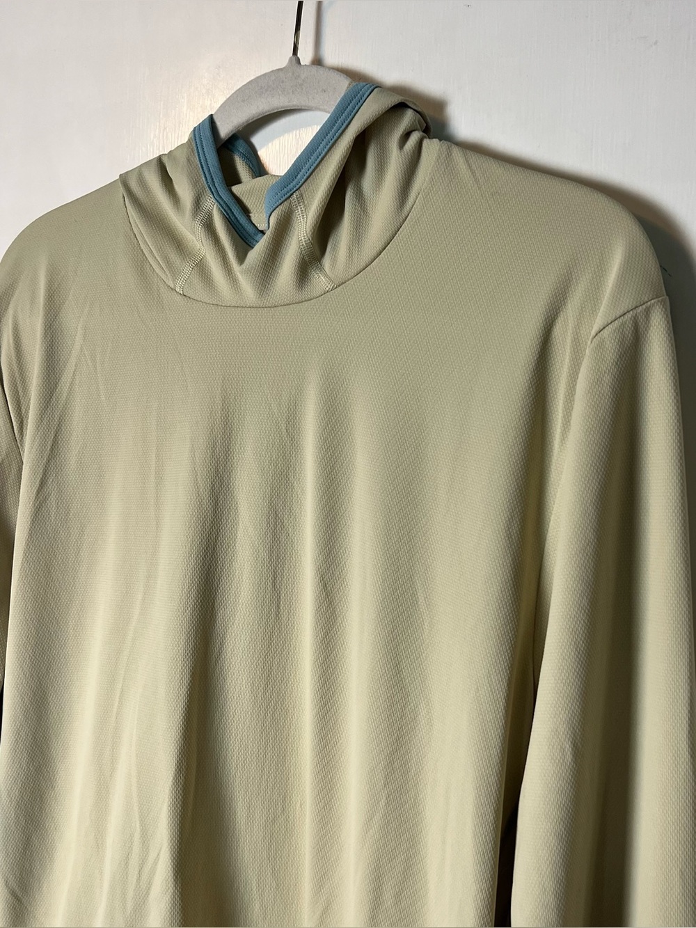 Cotopaxi Mens Sombra Sun Hoodie UPF50 Sage Colorblock Hiking Pullover M - Picture 4 of 7